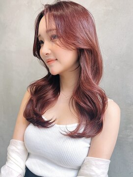 アルテ(ARTE) 【ARTE表参道/青山】大人可愛いレイヤー×ピンクベージュ