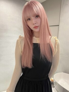 ペレ 梅田(PELE) 前髪/アンブレラカラー/こなれミディ/イメチェン/ウェーブパーマ