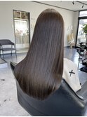 艶カラー×マロングレージュ