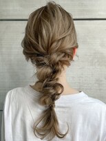 エインアンリー 表参道(AIN.ANLY.) 結婚式二次会編みおろし編み込みお呼ばれヘアセットドレスヘア