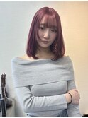 【ハイトーンカラー】チェリーレッド