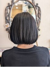 ヘアーアンドメイクユキ (HAIR&MAKE YUKI) 前下がり丸みボブ