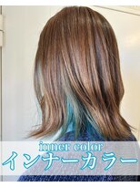 ビーチ 土呂店(Beach)&nbsp;インナーカラー＋ブルー