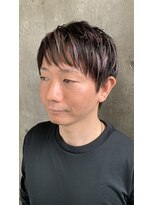 松本平太郎美容室 大宮店&nbsp;イノアカラー×ハイライト(ブリーチあり)/30代40代50代60代