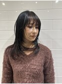 ワンカールで決まるレイヤーカット