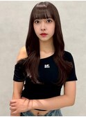 レイヤー/ネビージュ/韓国ヘア/イメチェン/縮毛矯正/中野/