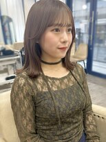 ソア 並木坂(Soa)&nbsp;チョコブラウン/透明感カラー/韓国ヘア/Minori