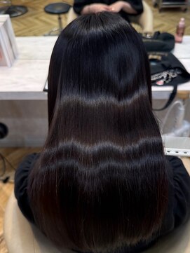 ロンド フィーユ(Lond fille) くびれヘア/髪質改善/縮毛矯正/レイヤーカット/韓国/顔周り/