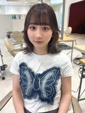 サボ(sabo) 韓国ヘア/顔まわり/韓国レイヤー/前髪カット/小顔/韓国風