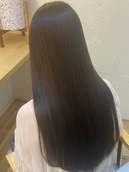 エンテイム(en-te:im)の写真/季節問わずクセ毛や広がる髪、艶でお悩みの方！ダメージを極限まで抑えながら毛先まで潤艶ストレートに♪