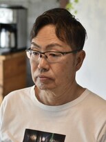 リム メンズヘア(LIM men's hair)&nbsp;秋髪ショートアップバング【メンズカット/倉敷/中島】