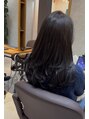 アグ ヘアー デュオ 北見三輪店(Agu hair duo)&nbsp;後ろ姿美人のレイヤーカット×ブルーブラック