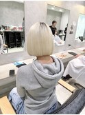 ハイトーンに似合うボブ！