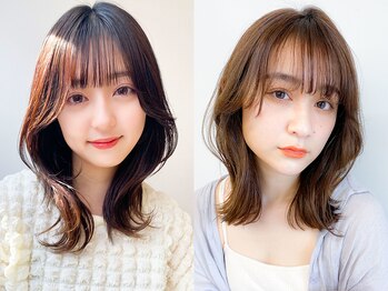 エミュー(emue)の写真/【emue】の高いカット技術で、髪質や骨格を見極めご提案◇トレンドのレイヤースタイルもお任せください♪