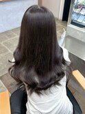 グレージュ　艶髪　髪質改善　ブリーチ　ピンクベージュ　韓国風