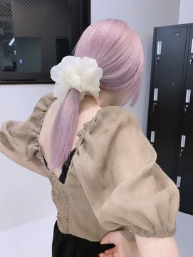 melt.tokyo【メルトトウキョウ】【4月中旬NEW OPEN（予定）】 インナーカラー/トリートメント/デザインカラー/ペールピンク