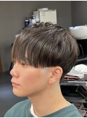 MEN’S/サーフカール/刈り上げセンターパート/表参道駅/青山 