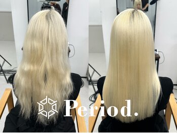 ピリオド 赤坂(Period.)の写真/ブリーチしててもかけられる縮毛矯正◎国内トップクラスの“知識”と“技術”でトリコに♪
