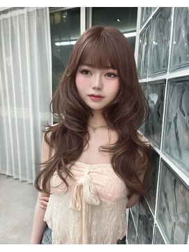 リッカ(LICCA) (licca内堀)レイヤーカット×透明感カラー×顔まわり