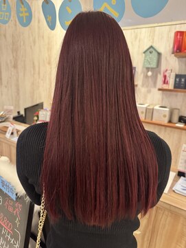 サリュー バイ イザ(Salut by IZA) ボルドカラー似合わせカットロング