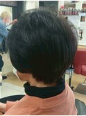 ミセス ナチュラルショートスタイル 白髪染め
