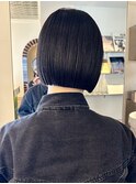 ボブ/ブリーチ/ケアブリーチ/ダブルカラー/ハイトーン/ベージュ