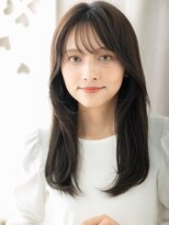 カバーヘア ブリス 戸田公園西口店(COVER HAIR bliss)&nbsp;ハッシュカット艶感ストレートレイヤーロング30代40代X戸田公園