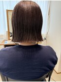 切りっぱなしボブ