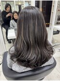 脱白髪染めファイバープレックスハイライト