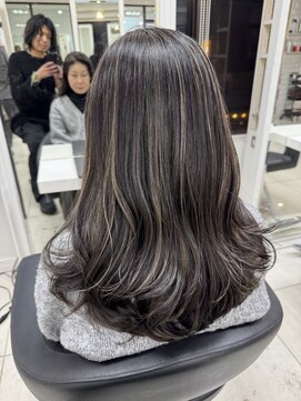 アッシュ 吉祥寺店(Ash) 脱白髪染めファイバープレックスハイライト