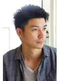 アップバングメンズショート【表参道/青山　drop】