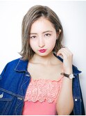 グレージュ外ハネボブ☆彡
