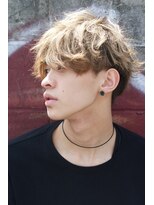 サロンドミルク 原宿(salon de MiLK)&nbsp;メンズハイトーン×フェザーマッシュ