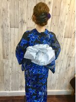ヘアースペース ムーン(Hair Space MOON) ゆかたの着付けとヘアセットは岡山表町のヘアースペースムーンへ