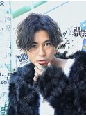 ブラック センターパート