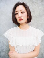 ランズ(LANDS) 【LANDS】前下がりショートボブ/アッシュブラウン/モードヘア