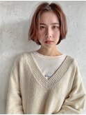 Belle BIANCA 大人ショートボブセンターパート by.マツモト
