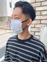 フェード バーバー ツーブロック 刈り上げ パーマ【山岸】