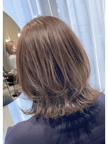 ストレータ バイ マリオ(Strata by mario)&nbsp;<宮本>くびれボブ×ショコラベージュ