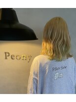 ピオニー(PEONY) peony hair