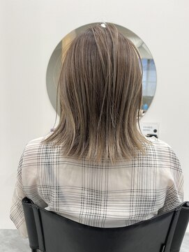 アノネ(anone) ストレートスタイル×髪質改善カラー
