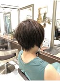 首が綺麗に見えるボブ