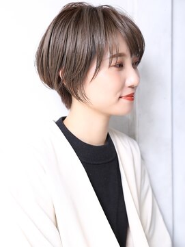 トロン(tronc) 大人可愛い小顔美髪ツヤ髪シアーグレージュ横顔美人A10