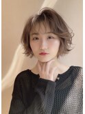 春スタイル 30代40代50代 ウェーブボブ ららぽーと 博多
