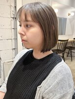 前下がりボブ/内巻きボブ/切りっぱなしボブ/大人可愛い　銀座