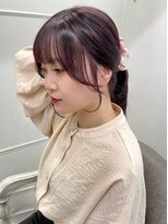 シーン(seen)&nbsp;【くびれレイヤー×ローズピンク】小顔カット　レイヤーカット