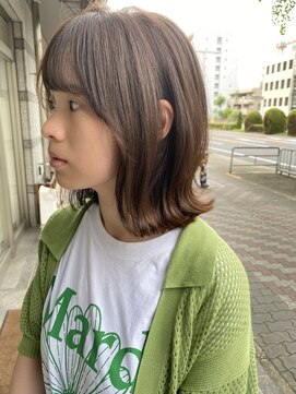 ミニム ヘアー(minim hair) 【minim×日比】ぱつっとミディアムボブ