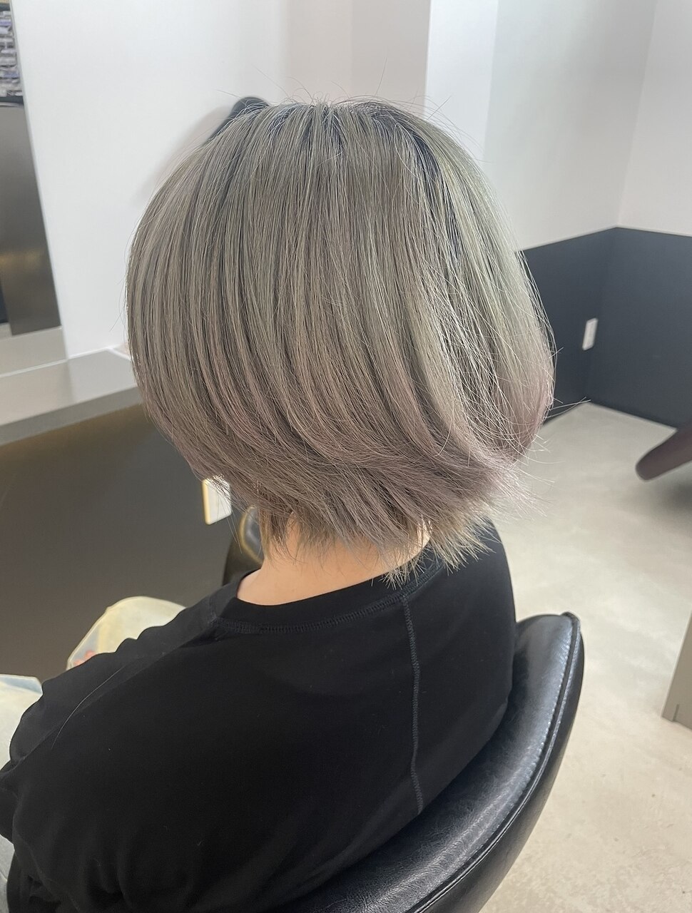 O-TETE グレーブルーアンブレラカラーショート：L191565835｜オー