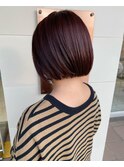 ぱつっとミニボブ