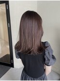 アッシュブラウン/ロングヘア/20代30代/大人可愛い